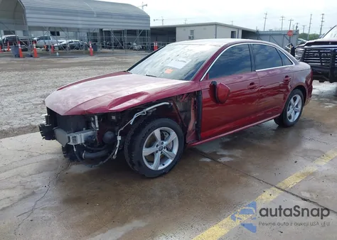 2019 Audi A4 Premium z USA, uszkodzony, nr VIN WAUDNAF47KA030464